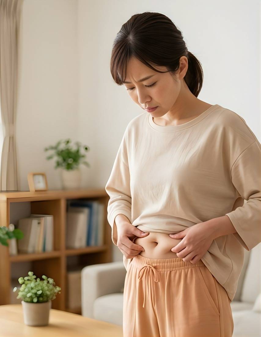 下っ腹が出る本当の原因は姿勢だけではありません